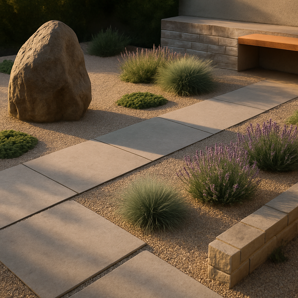 Bergwegs: Moderner Steingarten Stil für nachhaltige Gärten fcc632f4 54bf 42d4 bffd 581598db8476